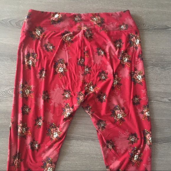 Floral LuLaRoe Leggings TC - Picture 4 of 6